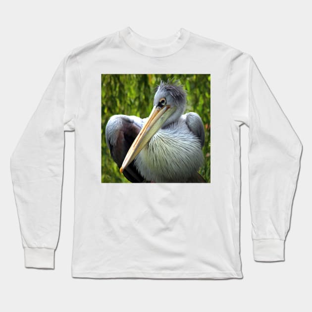 Beaky Long Sleeve T-Shirt by JohnDalkin